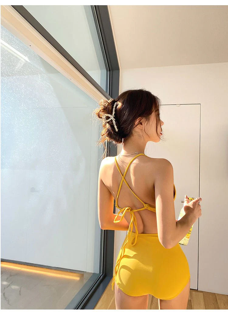 Alie Two Piece High Waist Bikini Swim Suit Set - Image 4