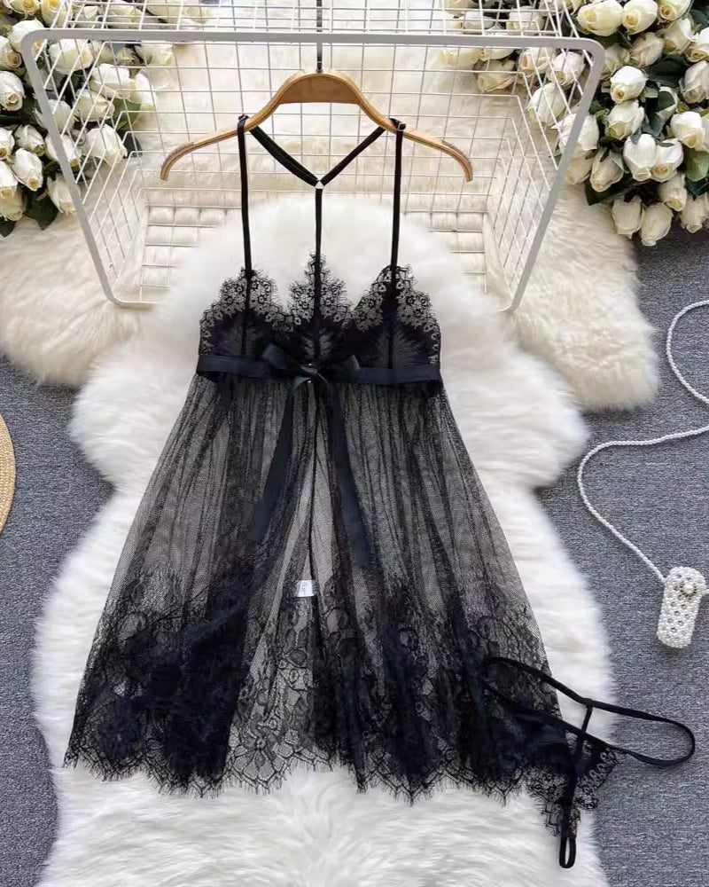 Make Him Stare Bustier Two Piece Lingerie - Image 4