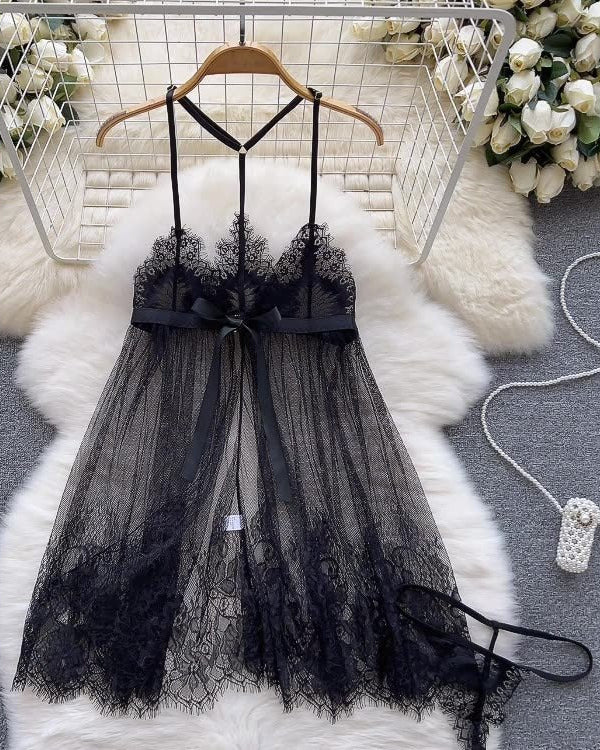 Make Him Stare Bustier Two Piece Lingerie - Image 5