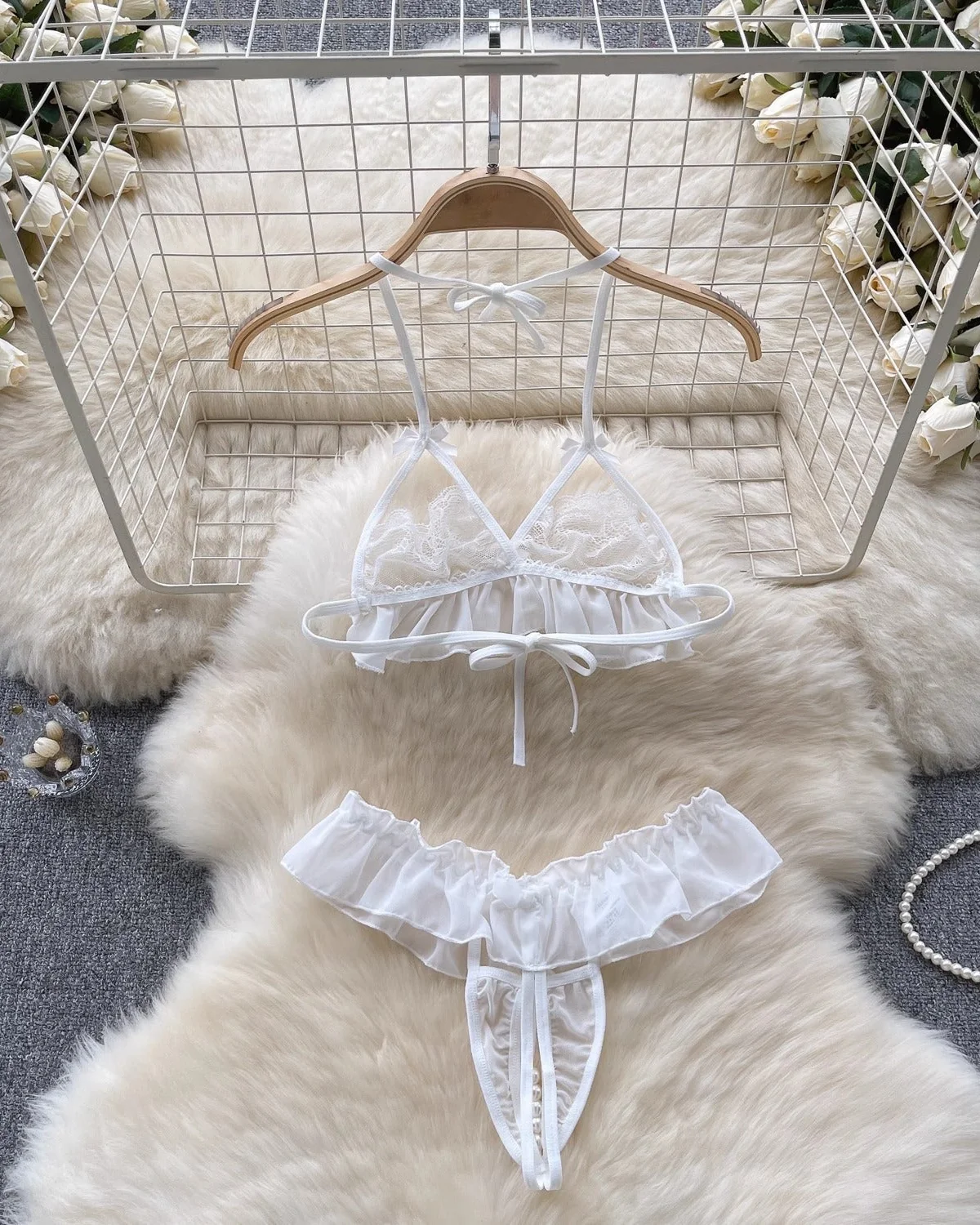 Set the Mood Two Piece Lingerie Set - Image 9