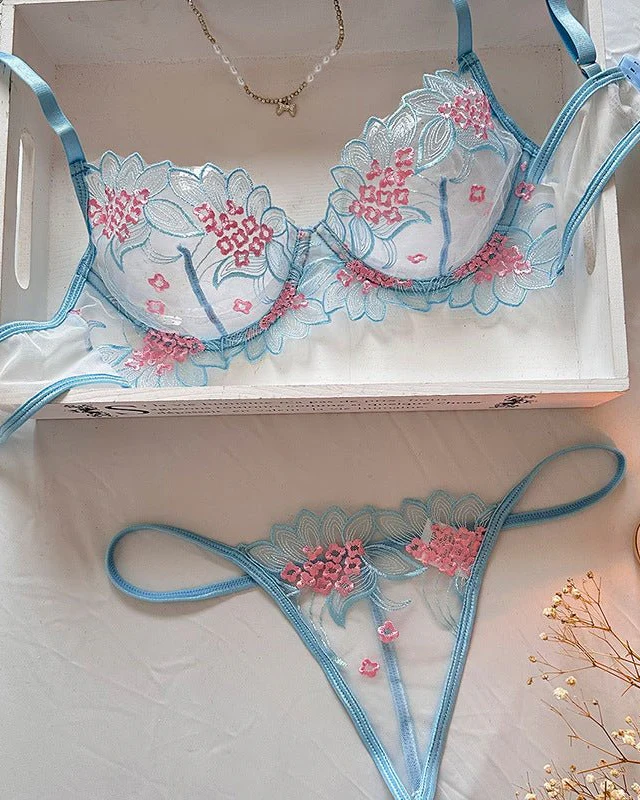 Botanic Babe Garden Embroidered Lingerie - Image 3