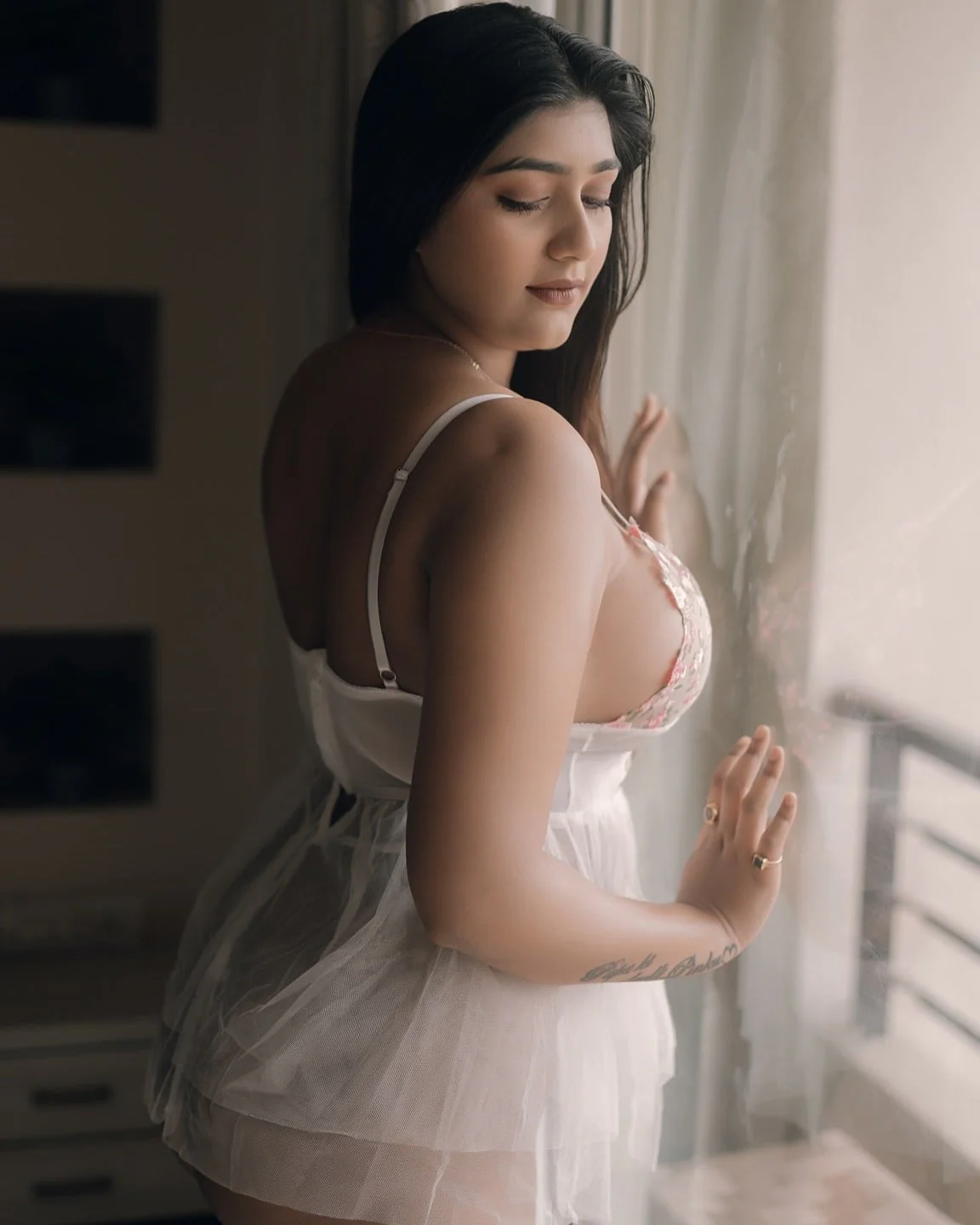 Secret Garden Lace Babydoll Lingerie - Image 4