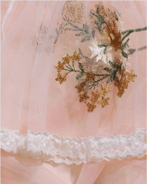 Wildflower Allure Sheer Three-Piece Lingerie Set - Image 4