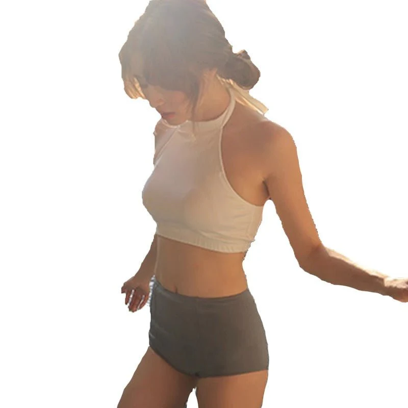 Johanna Two Piece Piece High Waist Bikini Swim Suit Set - Image 4