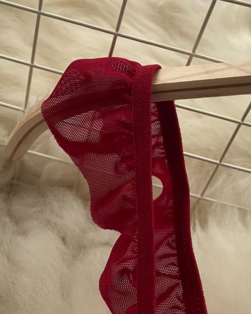 Juniper Scarlet Lace Bodysuit Lingerie - Image 8