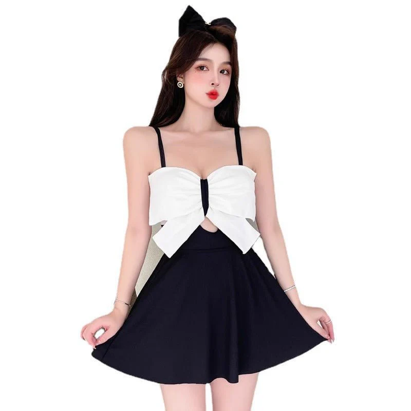 Maeve One Piece Ruffle Swimsuit Backless - Image 4