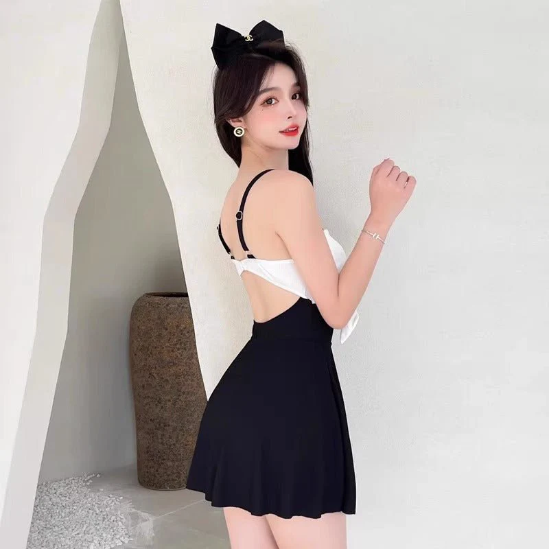 Maeve One Piece Ruffle Swimsuit Backless - Image 6