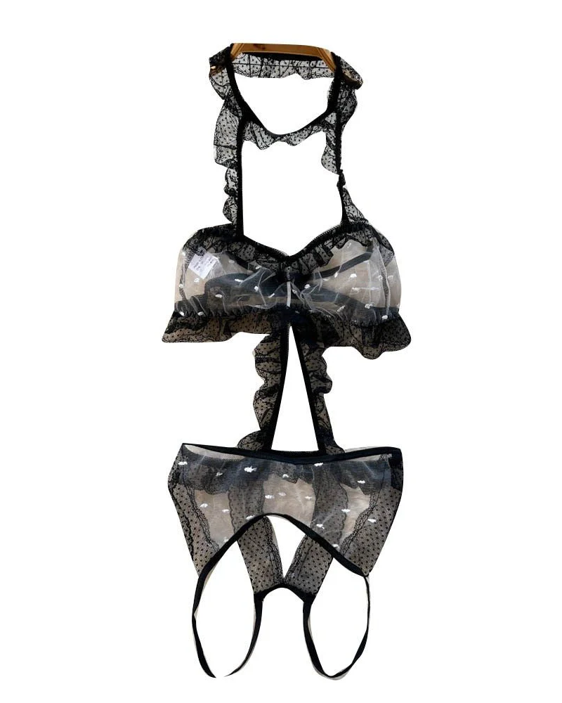 Risk It All Ruffled Lingerie - Image 6