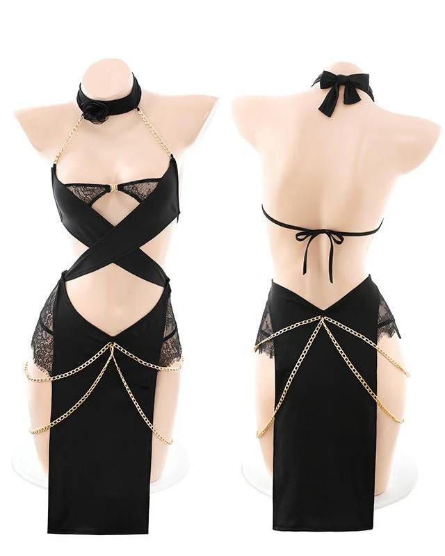 Kitten’s Embrace Roleplay Lingerie Set - Image 3