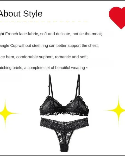 Straight to the Point Lingerie Set - Image 5