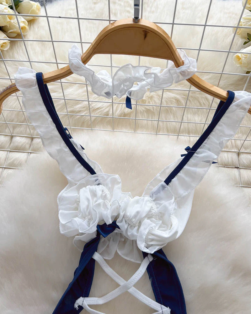 Ribbons & Lace Fantasy Lingerie Set - Image 7