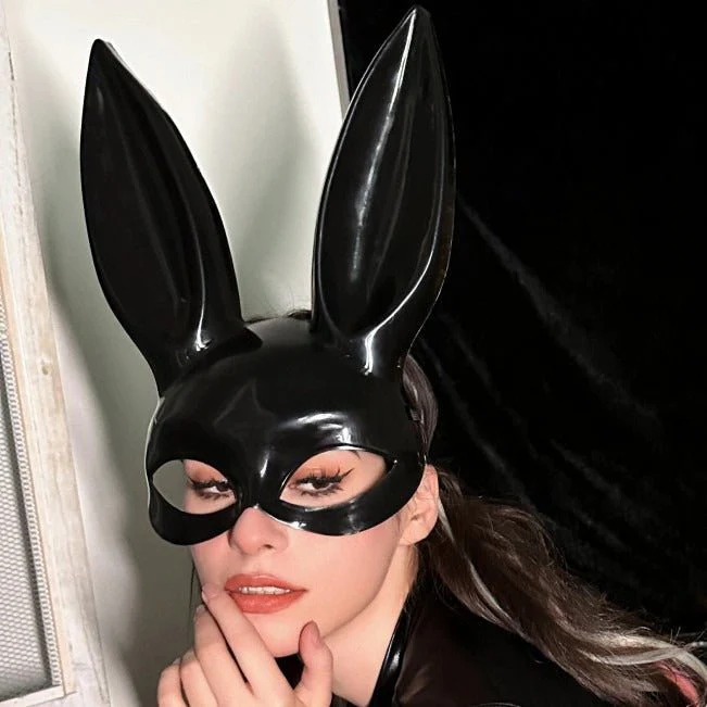 Rouge Fantasy Bunny Roleplay Mask - Image 5