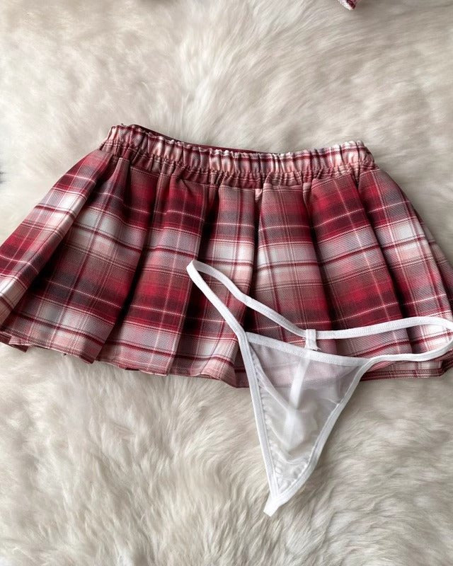 Extra Credit Cutie Four Piece Lingerie Set - Image 5